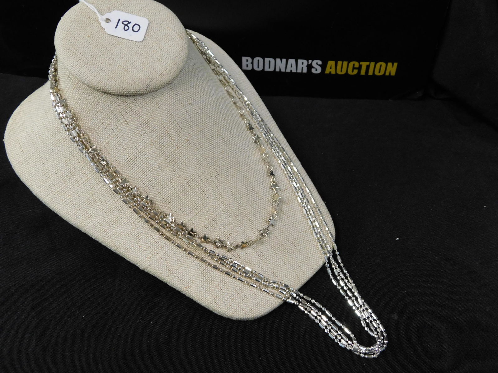 2 Sterling Silver Necklaces (1 of 3)