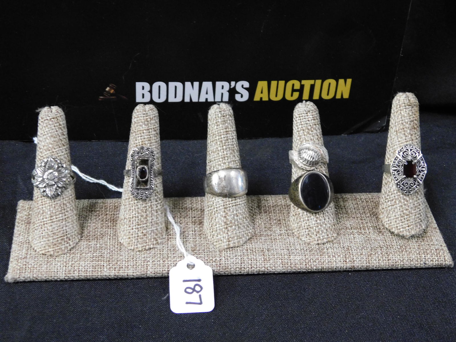 6 Sterling Silver Rings (1 of 7)