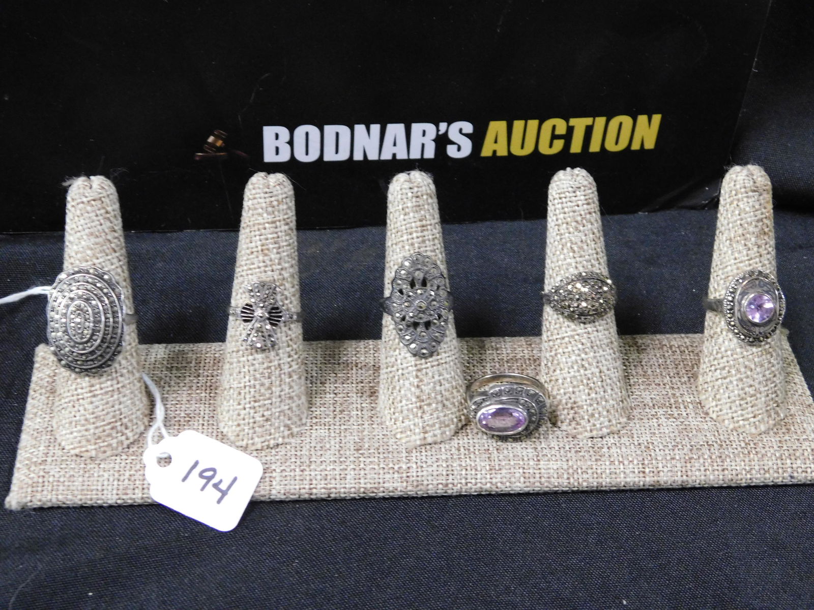 6 Sterling Silver Rings (1 of 7)