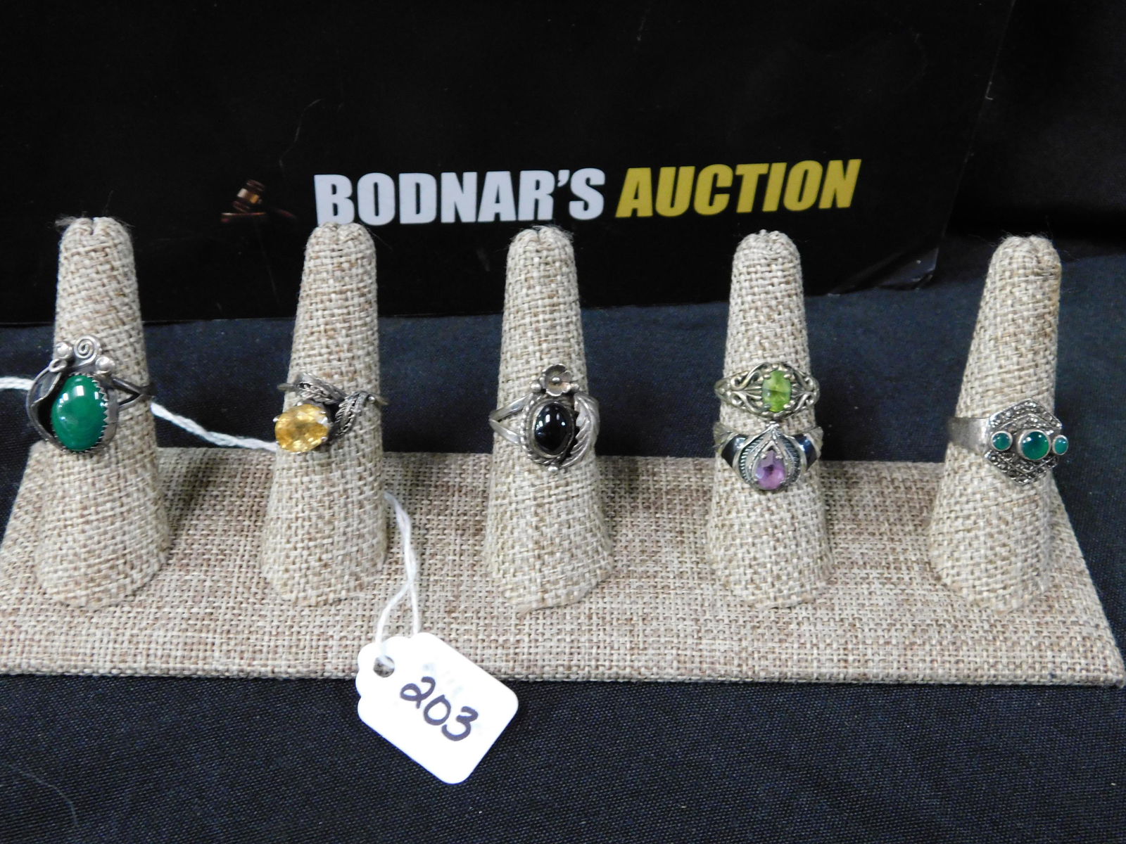 6 Sterling Silver Rings (1 of 7)