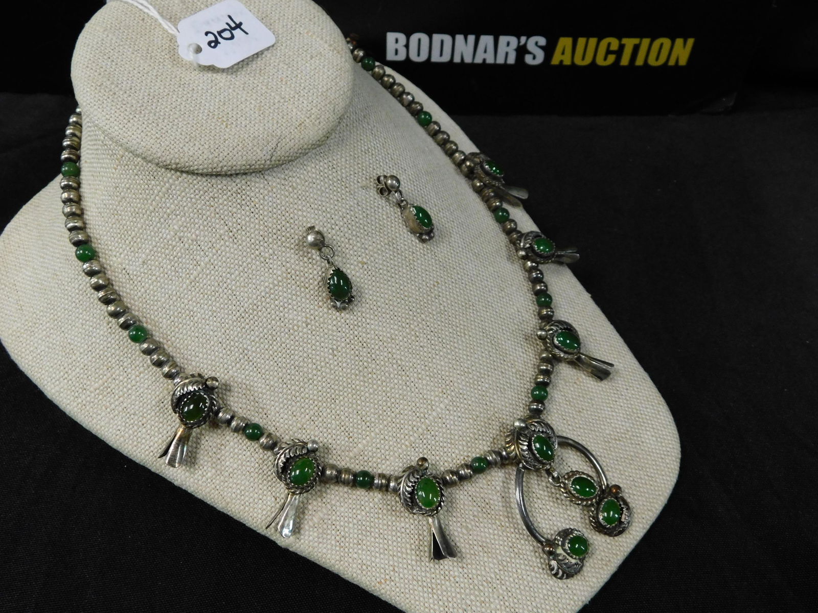 Sterling Silver Squash bottom Necklace (1 of 4)