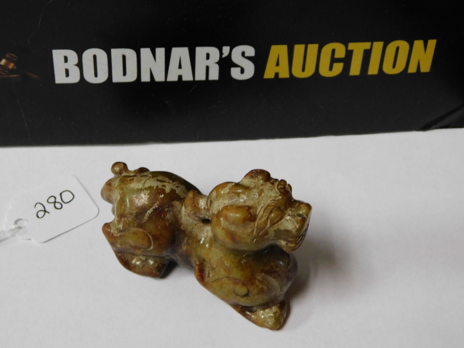 Carved Oriental Stone Figure (1 of 5)