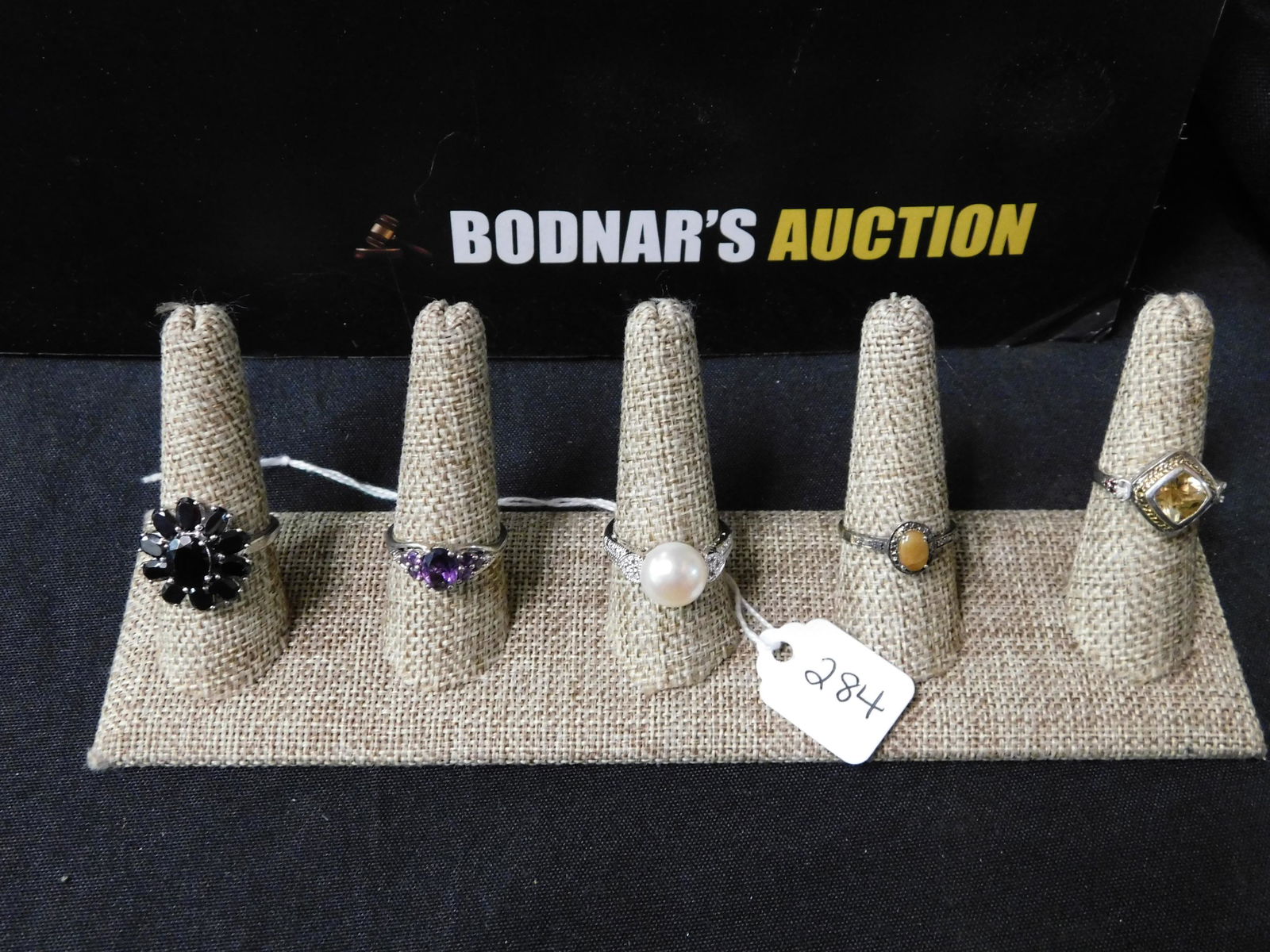 Lot of 5 Sterling Silver Rings (1 of 6)