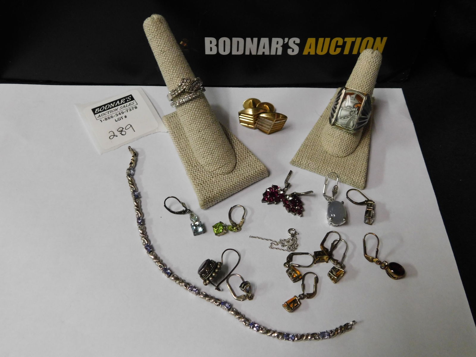 Lot of Sterling Silver Parts & Pieces (1 of 5)