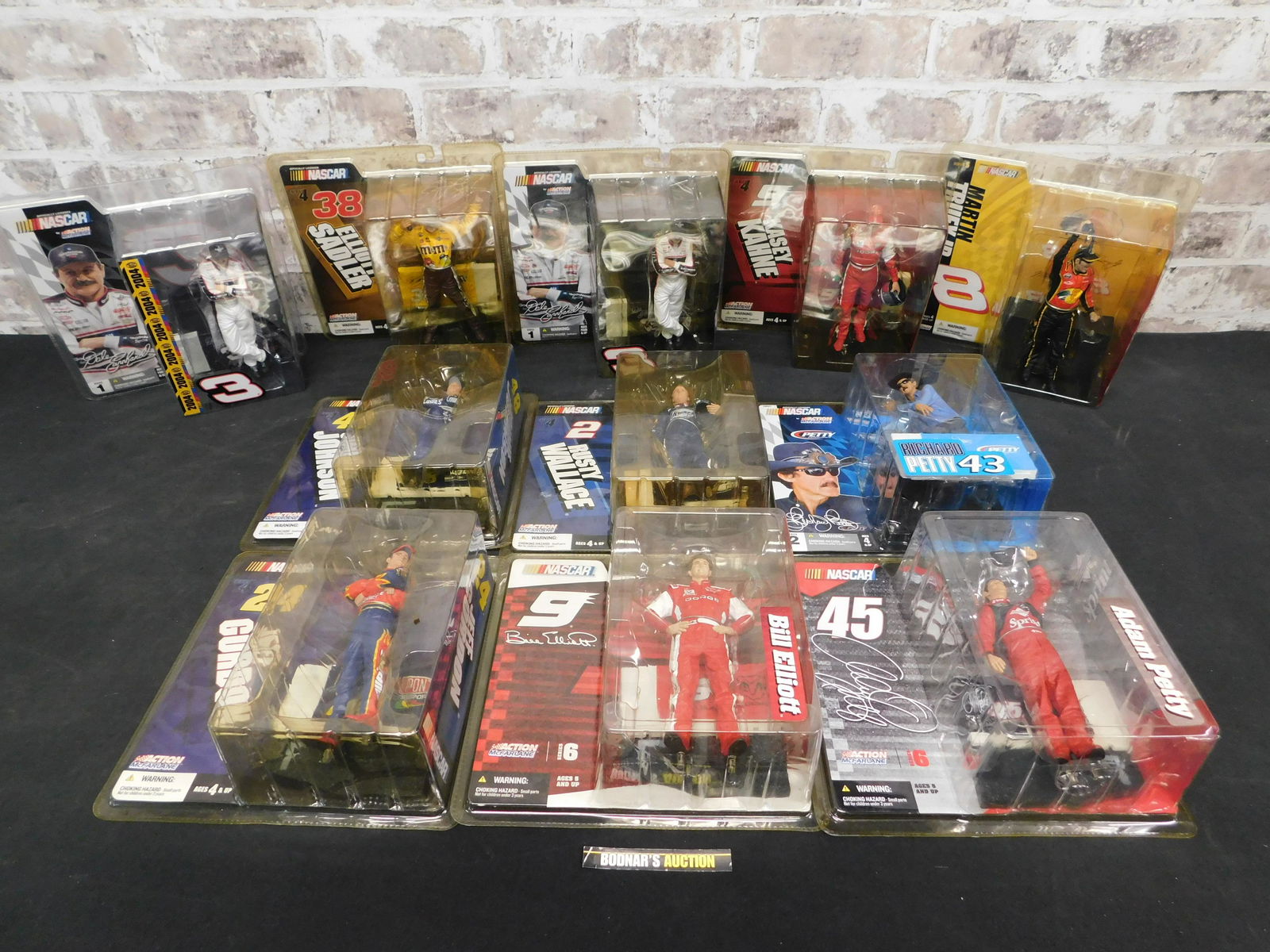 Lot of 11 McFarlane NASCAR Drivers (1 of 3)