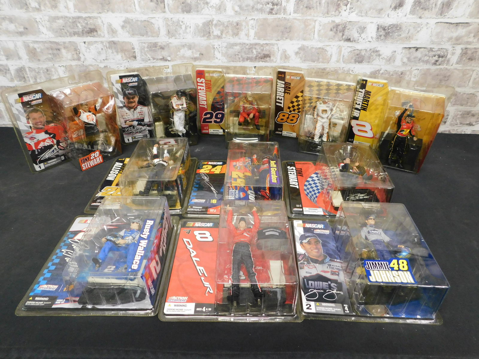 Lot of 11 McFarlane NASCAR Drivers (1 of 3)