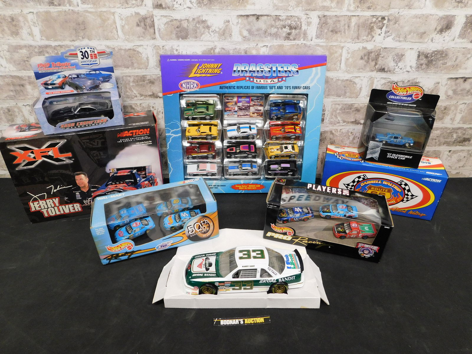 Group Lot of Diecast Cars including Johnny Lightning (1 of 7)