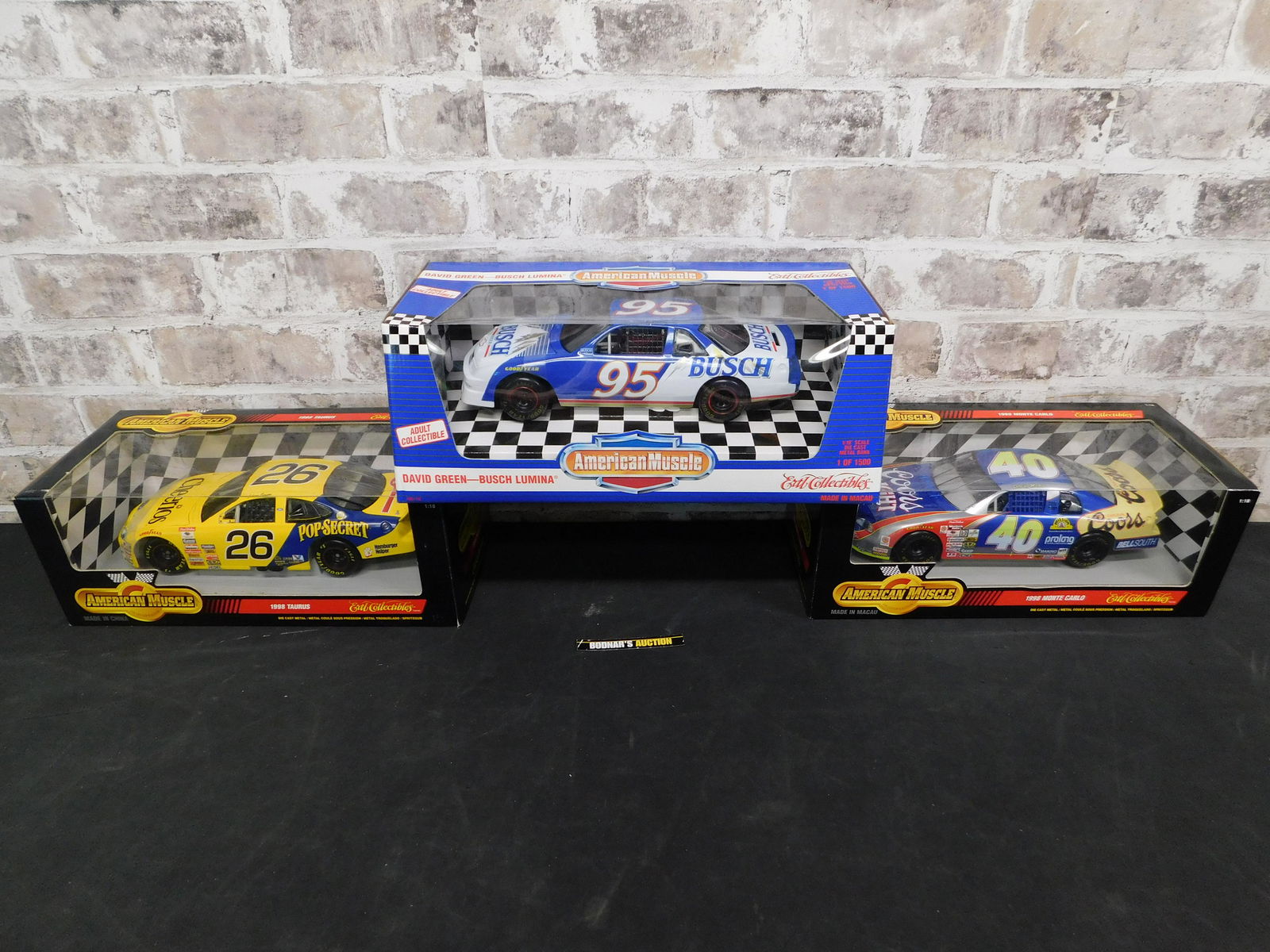 Lot of 3 American Muscle NASCAR Die-Cast (1 of 5)