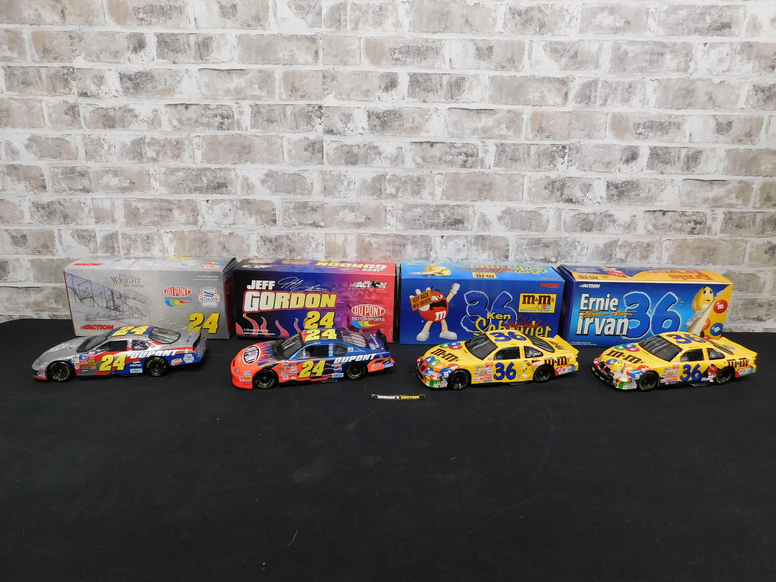 Lot of 4 Action Racing NASCAR 1:18 Scale Die-Cast Cars (1 of 8)