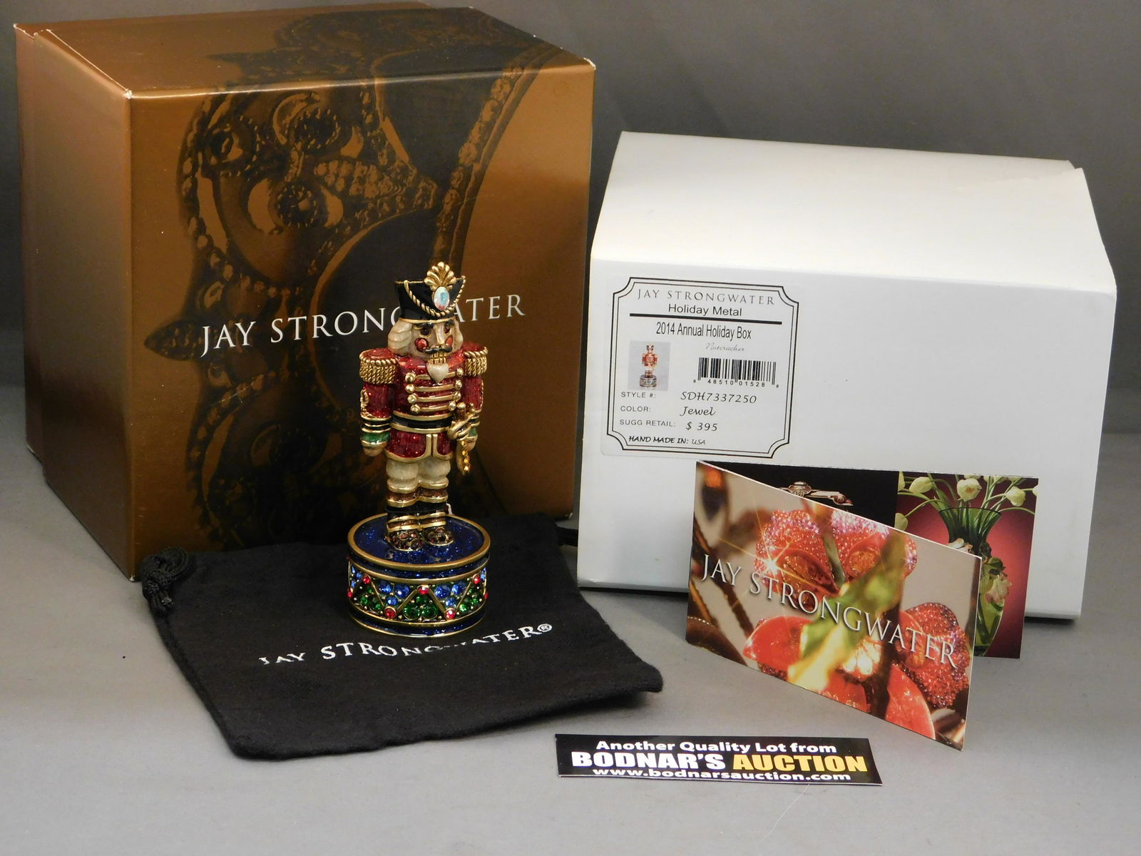 Jay Strongwater 2014 Annual Holiday Nutcracker Trinket (1 of 5)