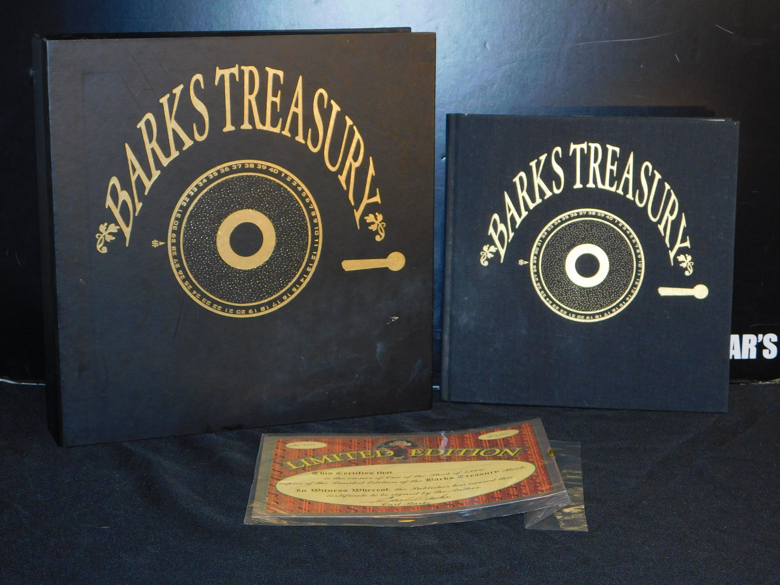 Barks Treasury Hardcover Book - Signed by Carl Barks (1 of 8)