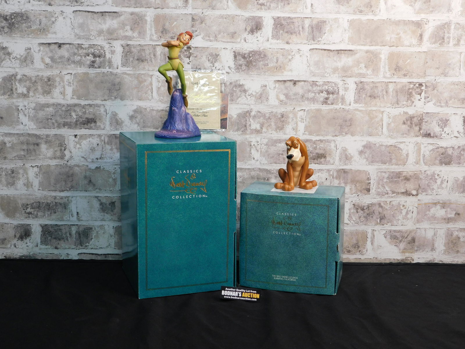 WDCC Peter Pan and Bruno Lot of 2 (1 of 8)
