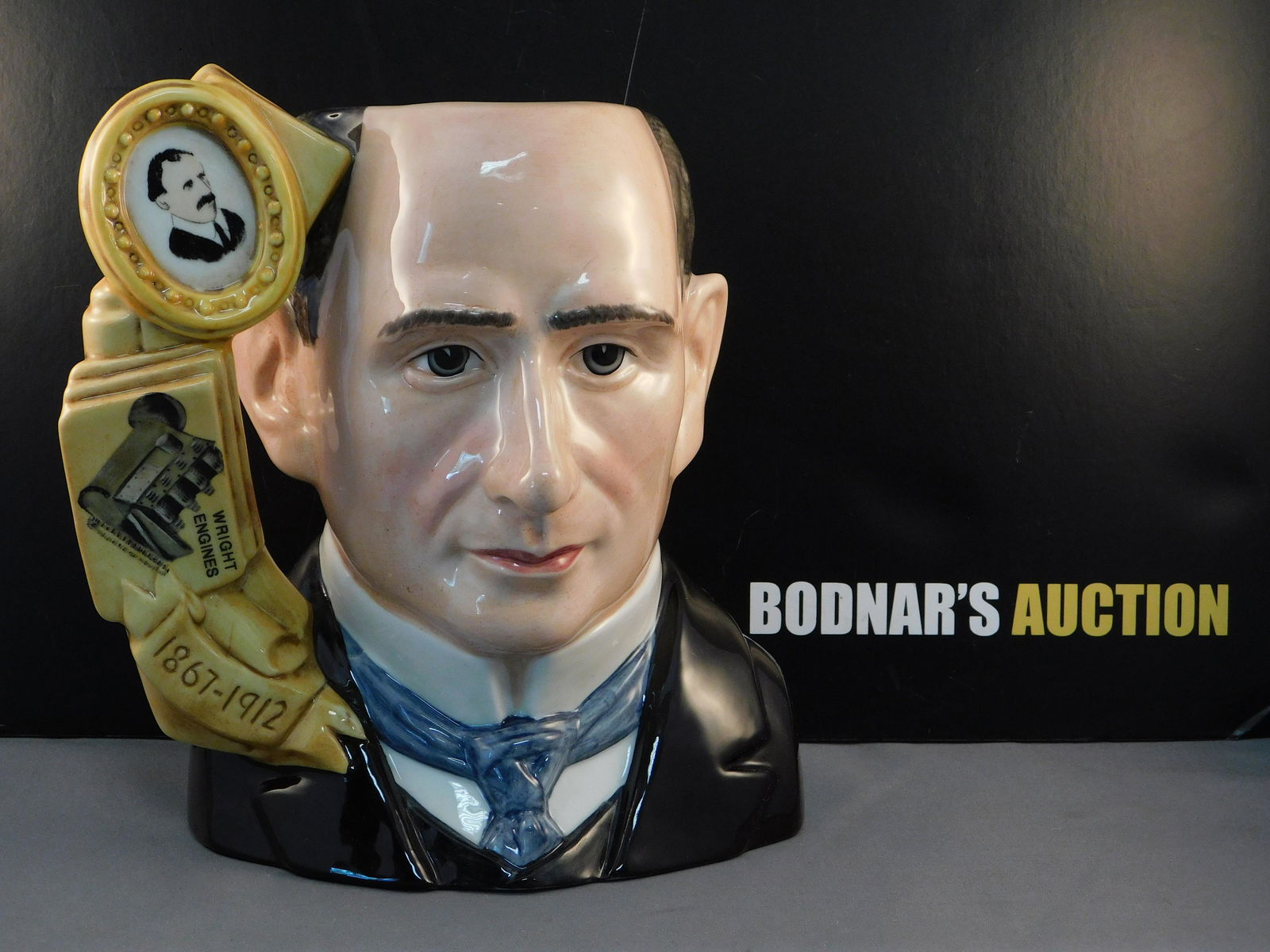 Royal Doulton Wilber Wright Character Jug (1 of 3)