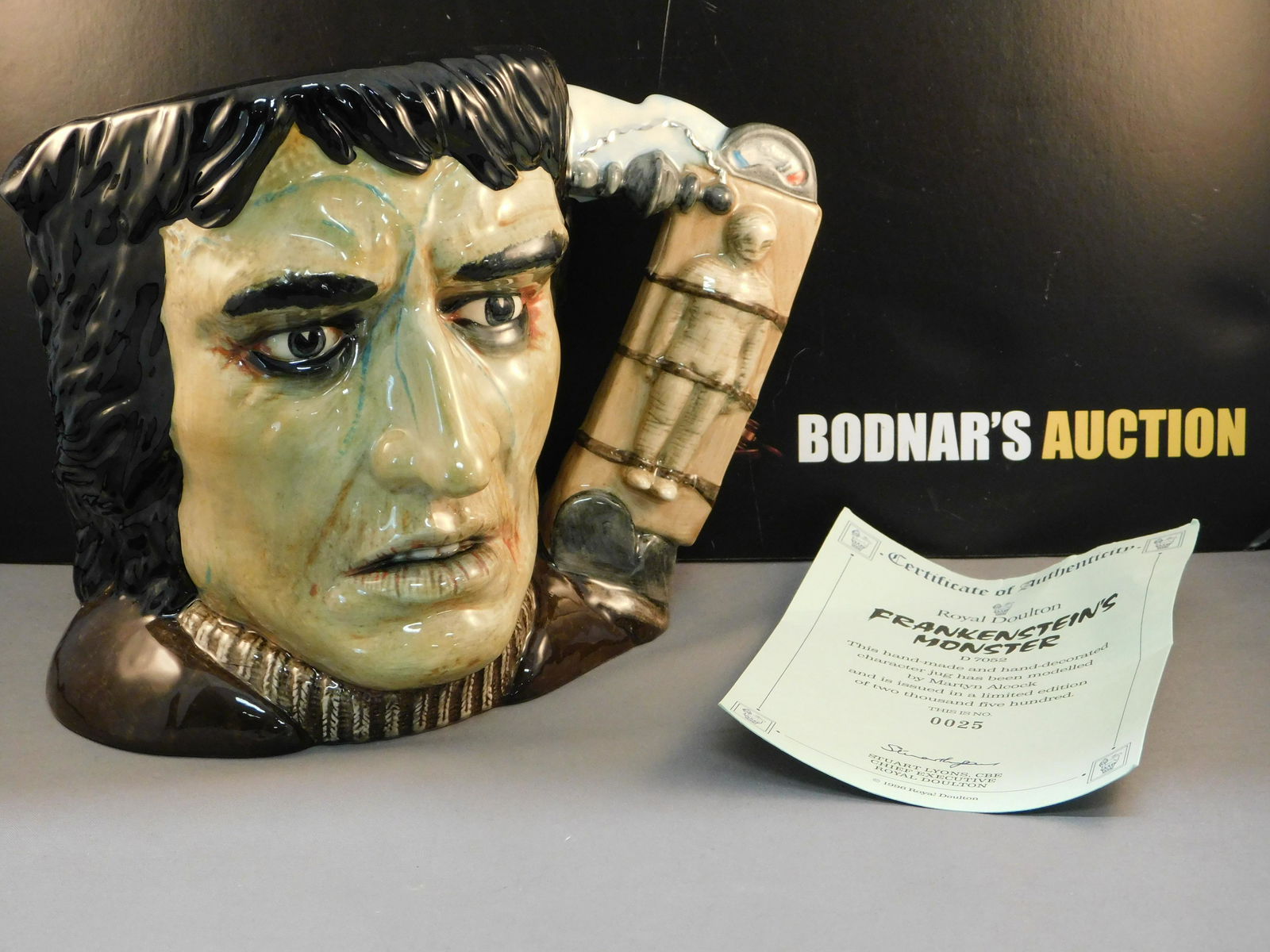 Royal Doulton Frankenstein's Monster Character Jug (1 of 3)