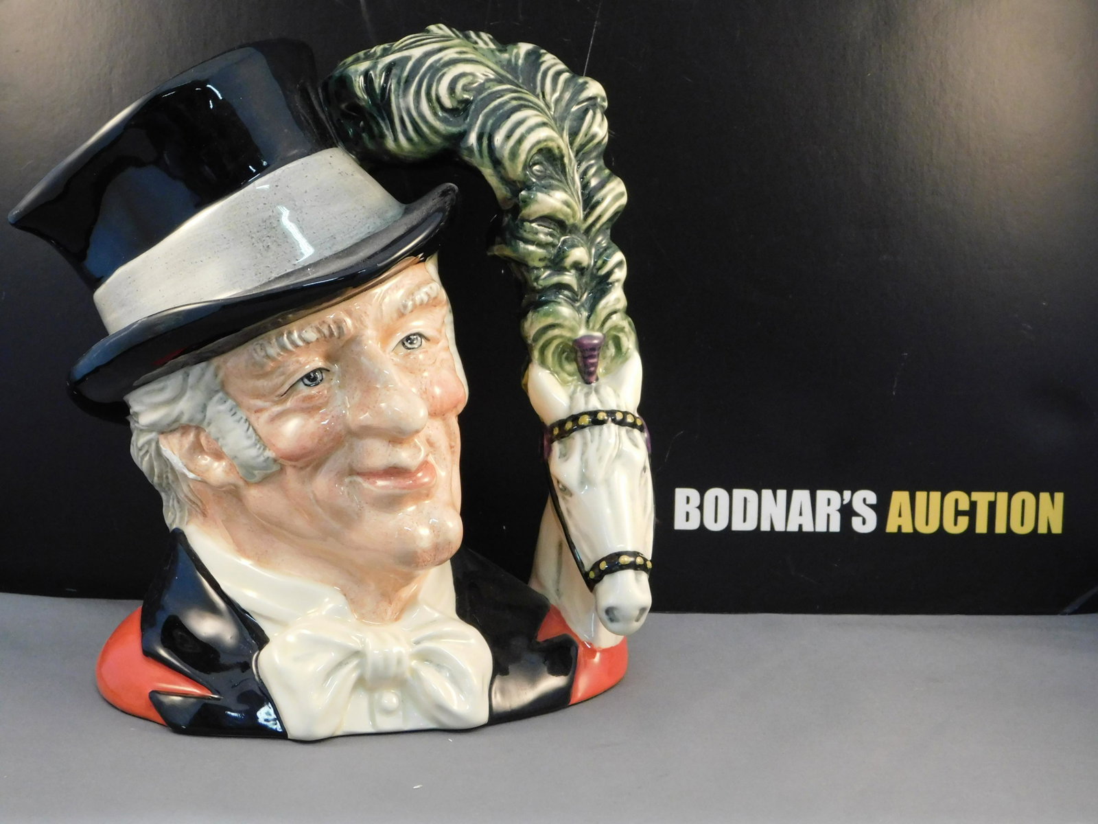 Royal Doulton The Ring Master Character Jug - Maple: Royal Doulton The Ring Master Character/Toby Jug. D6863. Dated 1990. Maple Leaf Edition - Stamped on bottom The International Royal Doulton Collector's Weekend 1990 Toronto Ontario Canada. Measures 8"