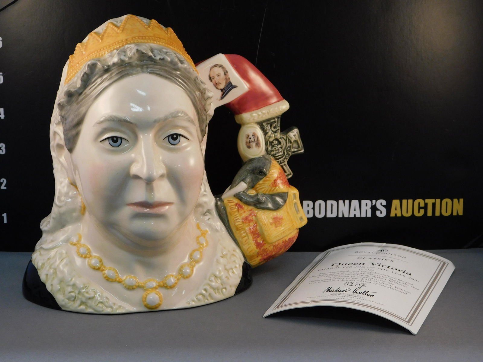 Royal Doulton Queen Victoria Character Jug - Signed (1 of 3)