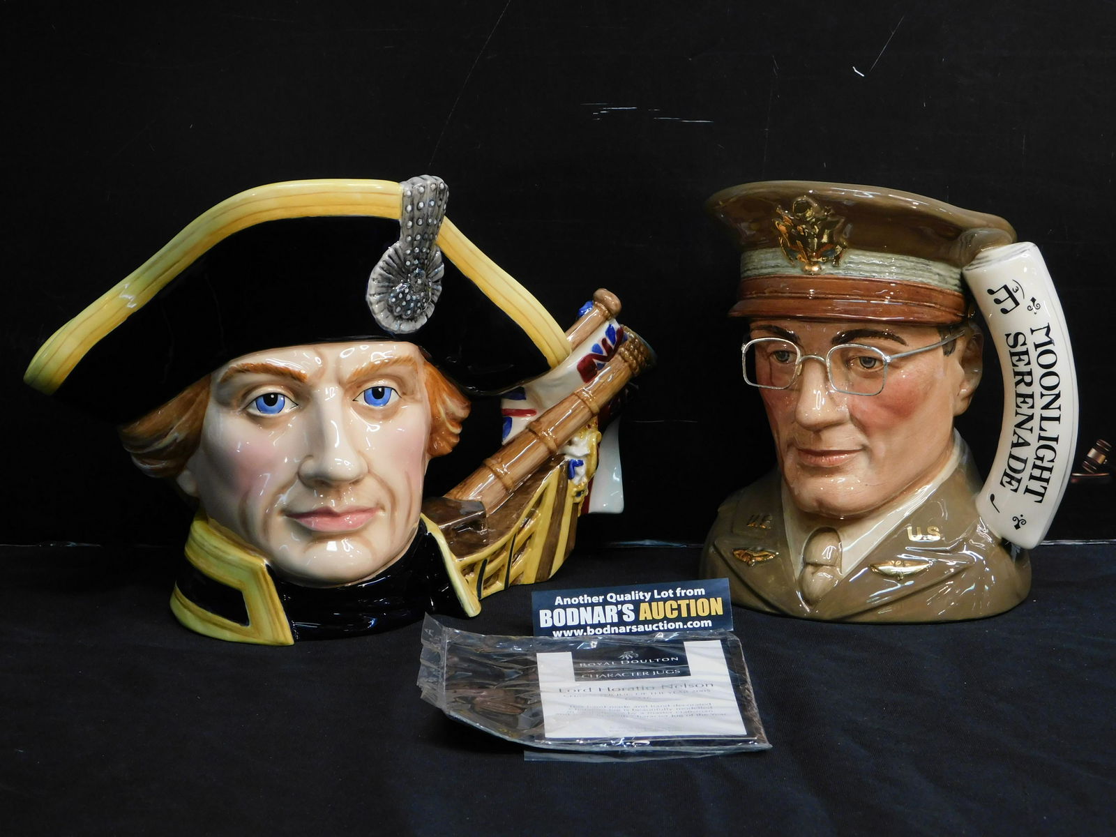 Lot of 2 Royal Doulton Character Jugs (1 of 4)