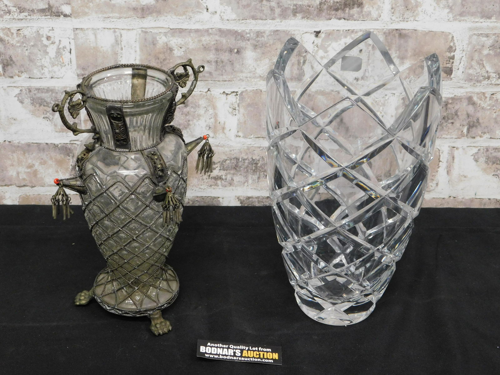 Group Lot of 2 Vases including Mikasa (1 of 6)