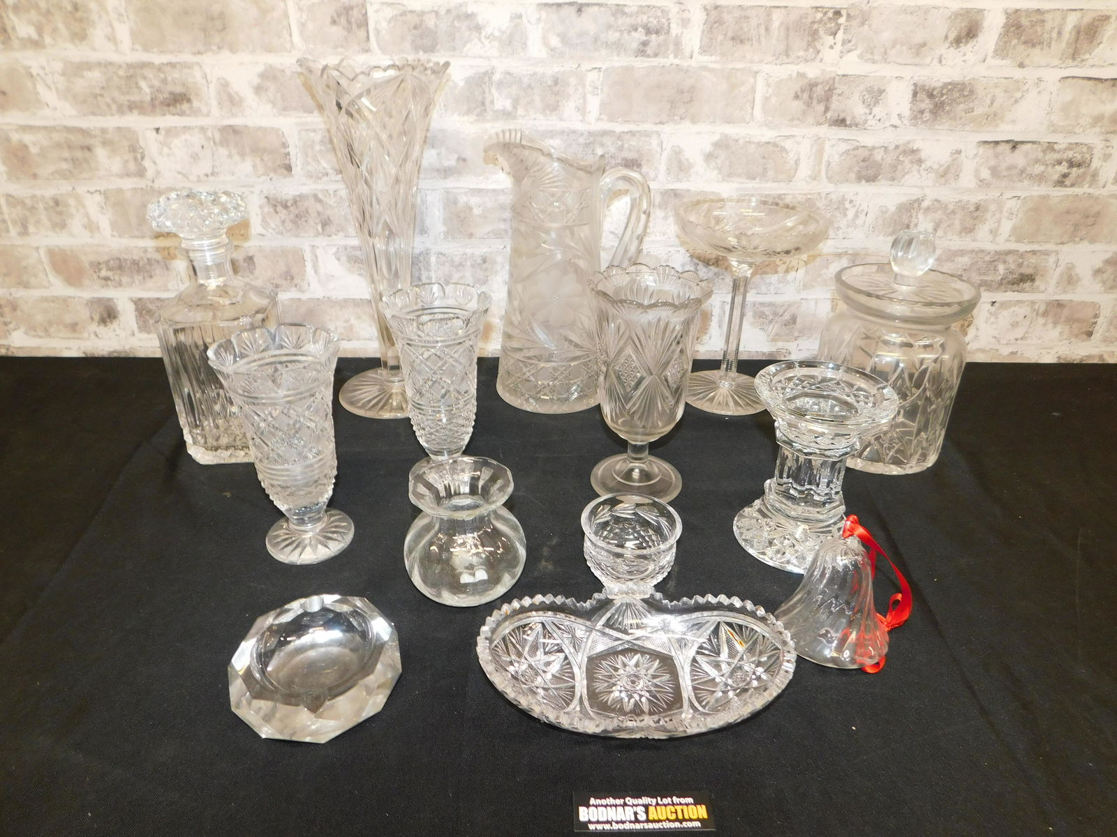 Large Lot of Cut Glass (1 of 6)
