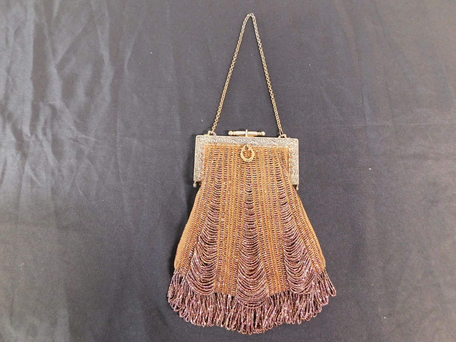 Antique Beaded Flapper Era Purse (1 of 4)