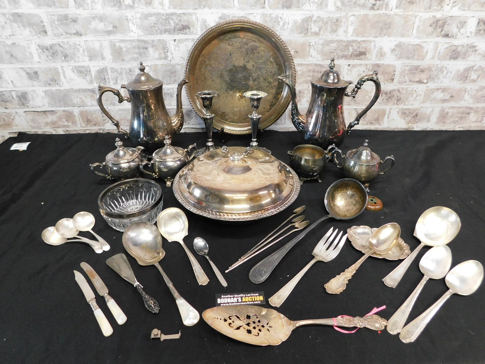 Group Lot of Silverplate (1 of 9)