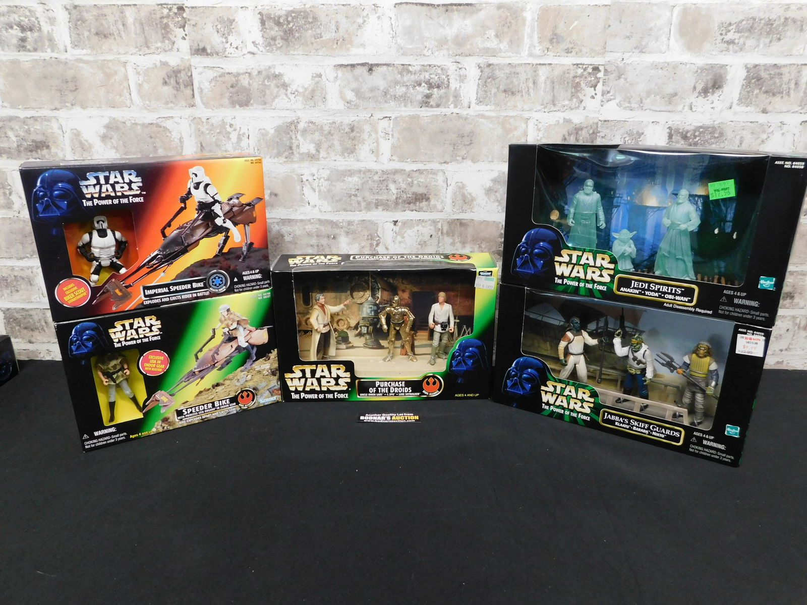 Lot of 5 Star Wars POTF Vehicles and Action Figure Sets (1 of 4)