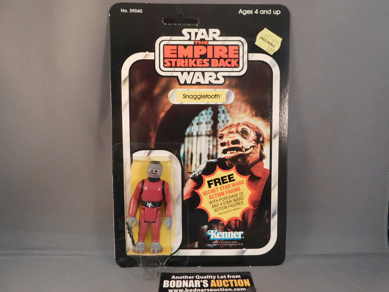Star Wars The Empire Strikes Back Snaggletooth Action (1 of 3)