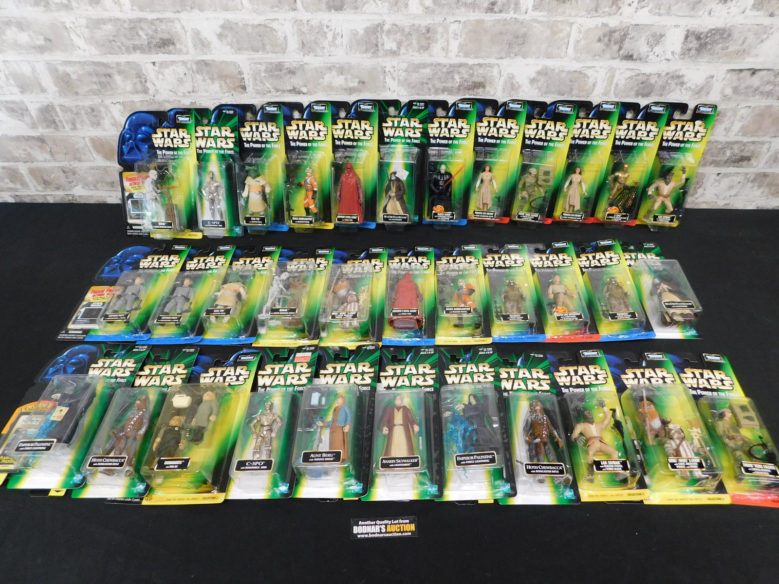 Star Wars POTF 34 Piece Action Figure Lot (1 of 6)