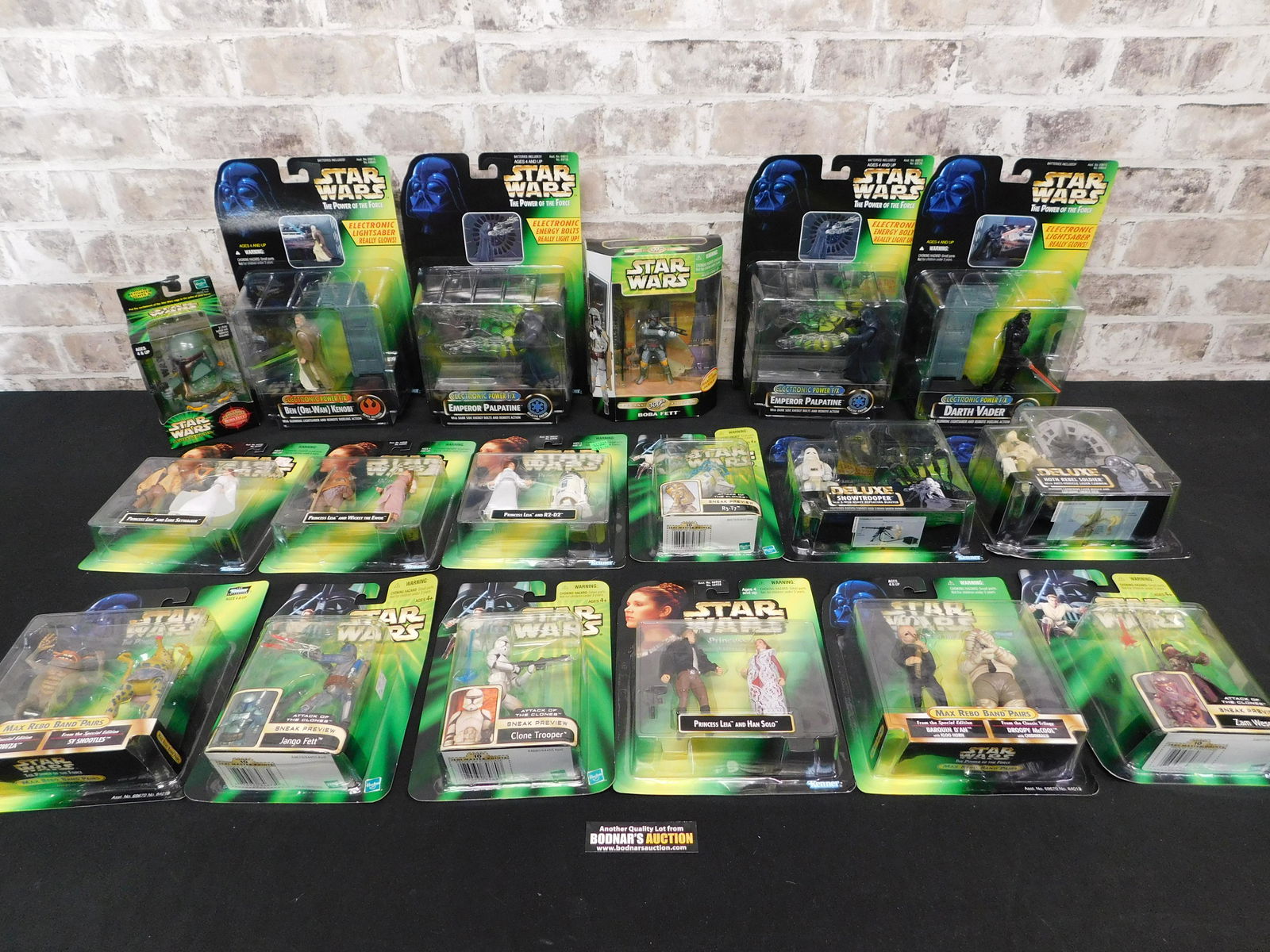 Star Wars POTF 18 Piece Action Figure Lot - Deluxe, (1 of 5)