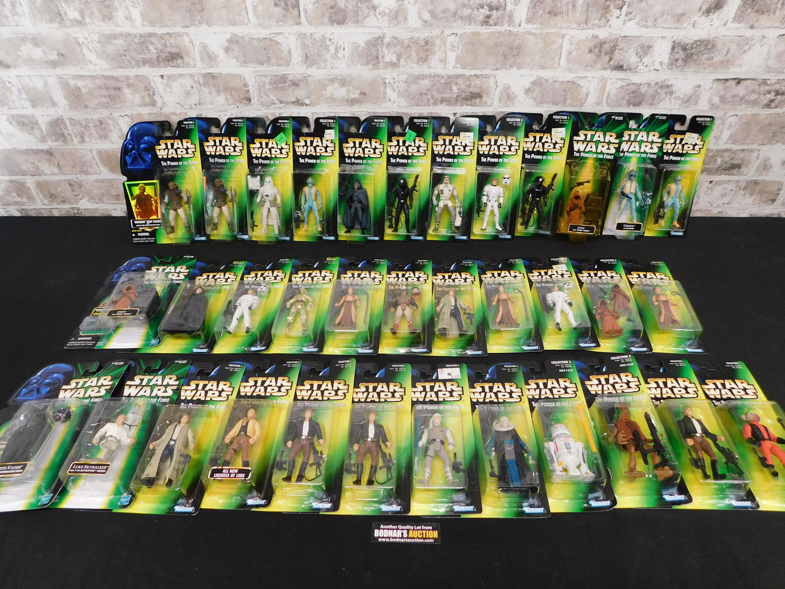 Star Wars POTF 35 Piece Action Figure Lot (1 of 5)