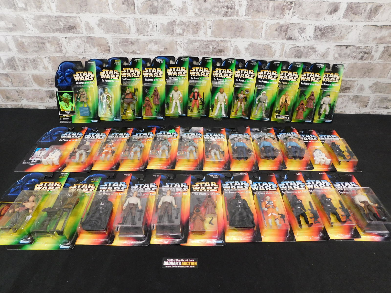 Star Wars POTF 35 Piece Action Figure Lot (1 of 5)