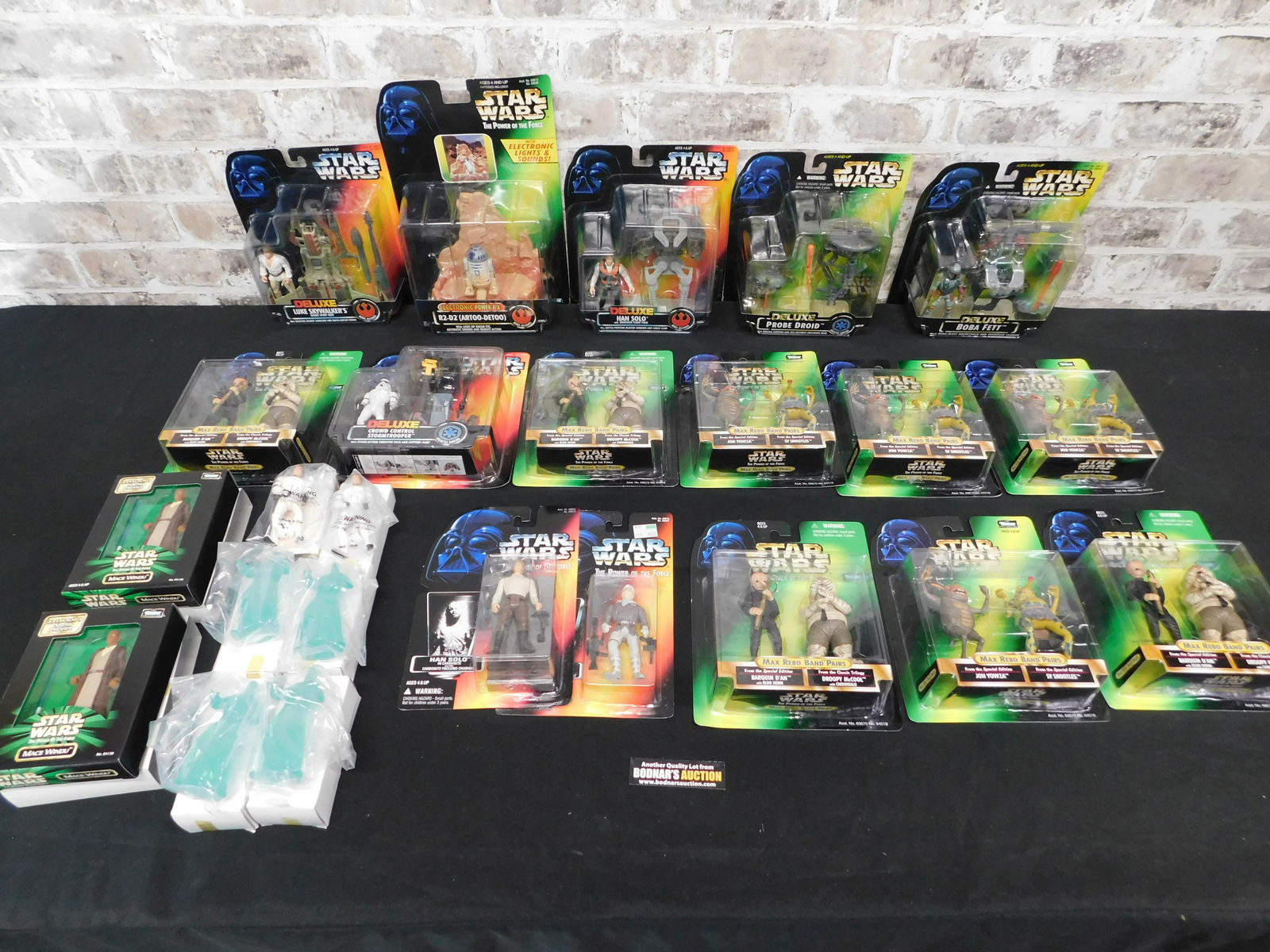 Star Wars POTF 26 Piece Action Figure Lot (1 of 6)