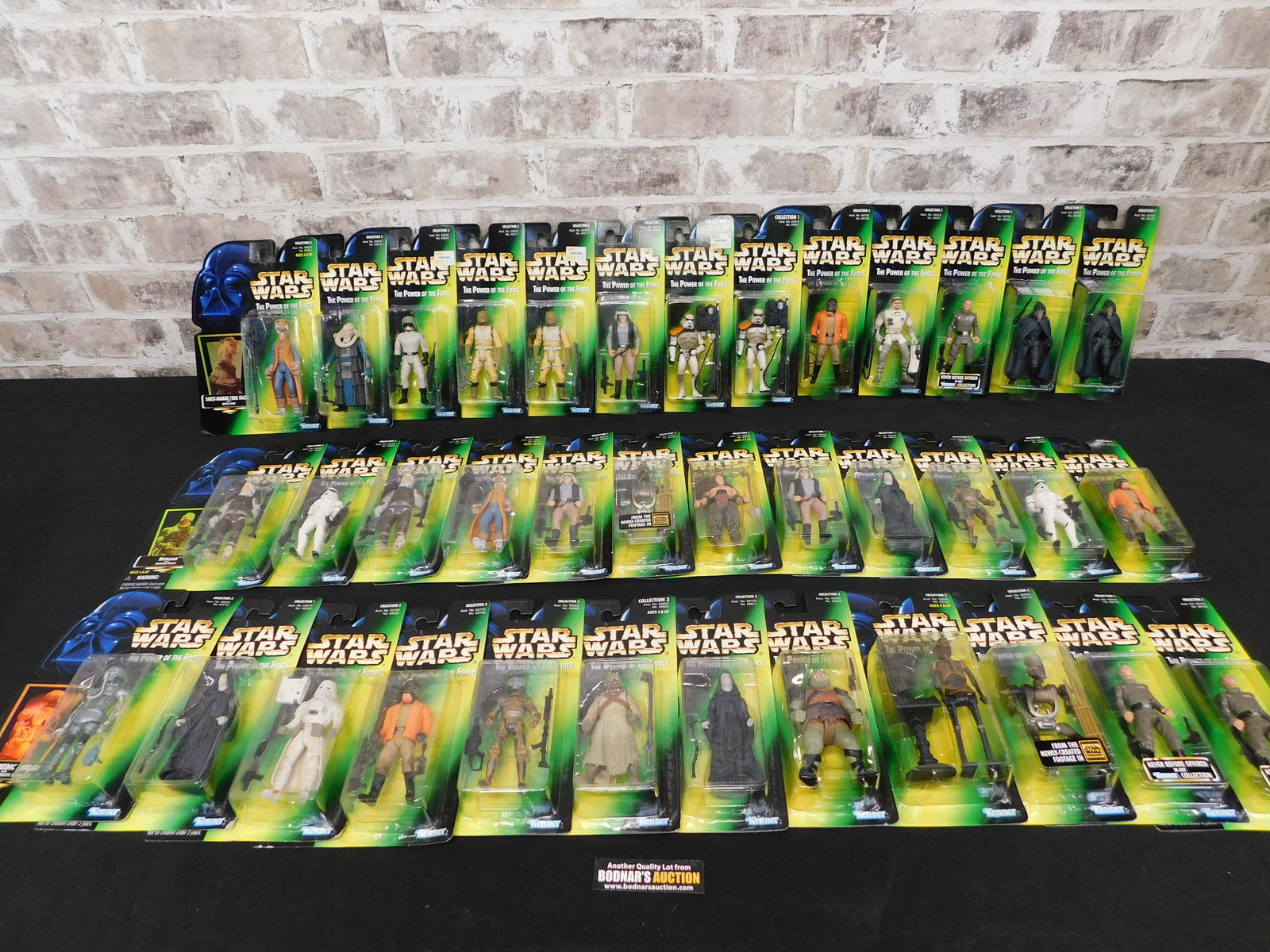 Star Wars POTF 37 Piece Action Figure Lot (1 of 5)