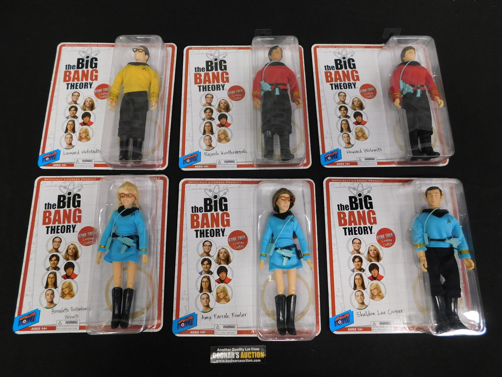 The Big Bang Theory Bif Bang Pow Action Figure Lot of 6 (1 of 5)