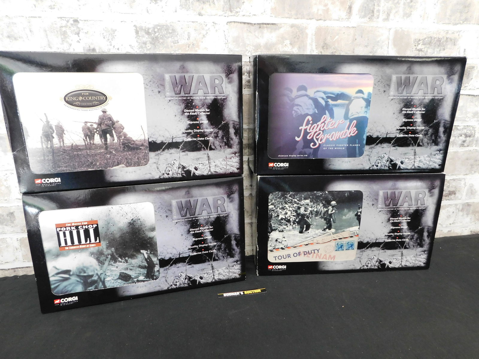 Lot of 4 Corgi Diecast Military Sets - A Century of War (1 of 6)