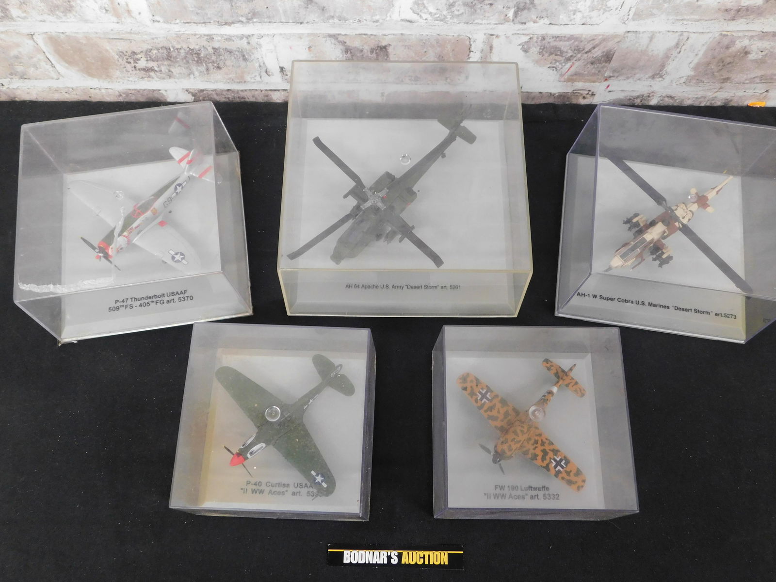 Lot of 5 Military Diecast Helicopters and Airplanes (1 of 5)