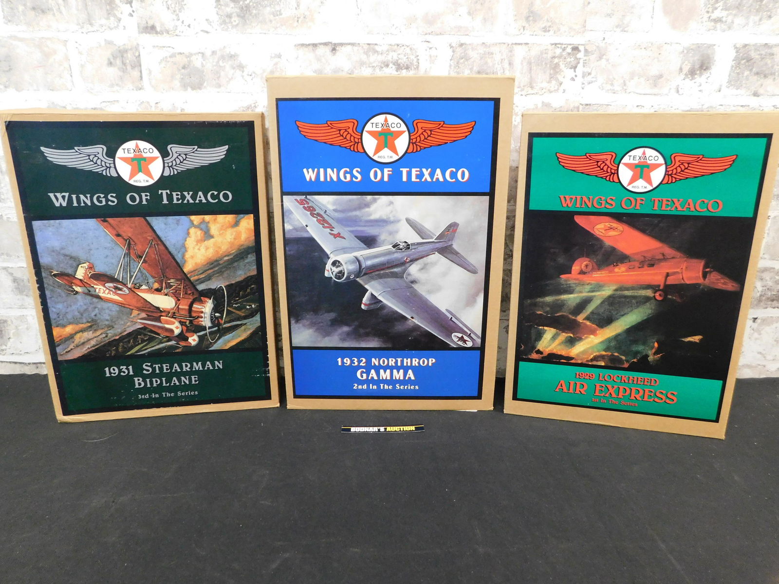 Lot of 3 Wings of Texaco Airplanes (1 of 4)