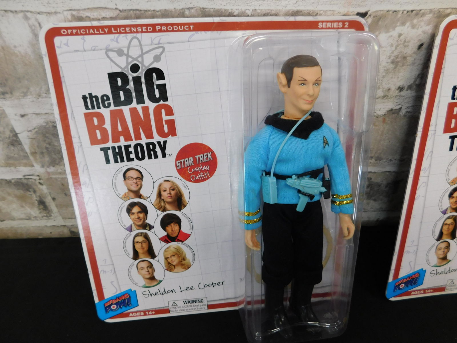 The Big Bang Theory Action Figure Lot of 2 - Bif Bang: The Big Bang Theory Bif Bang Pow Action Figure Lot of 2 8" Figures. Both are Sheldon Lee Cooper (Star Trek Variants). Please read the terms and conditions. This sale will be broadcast live on sale day