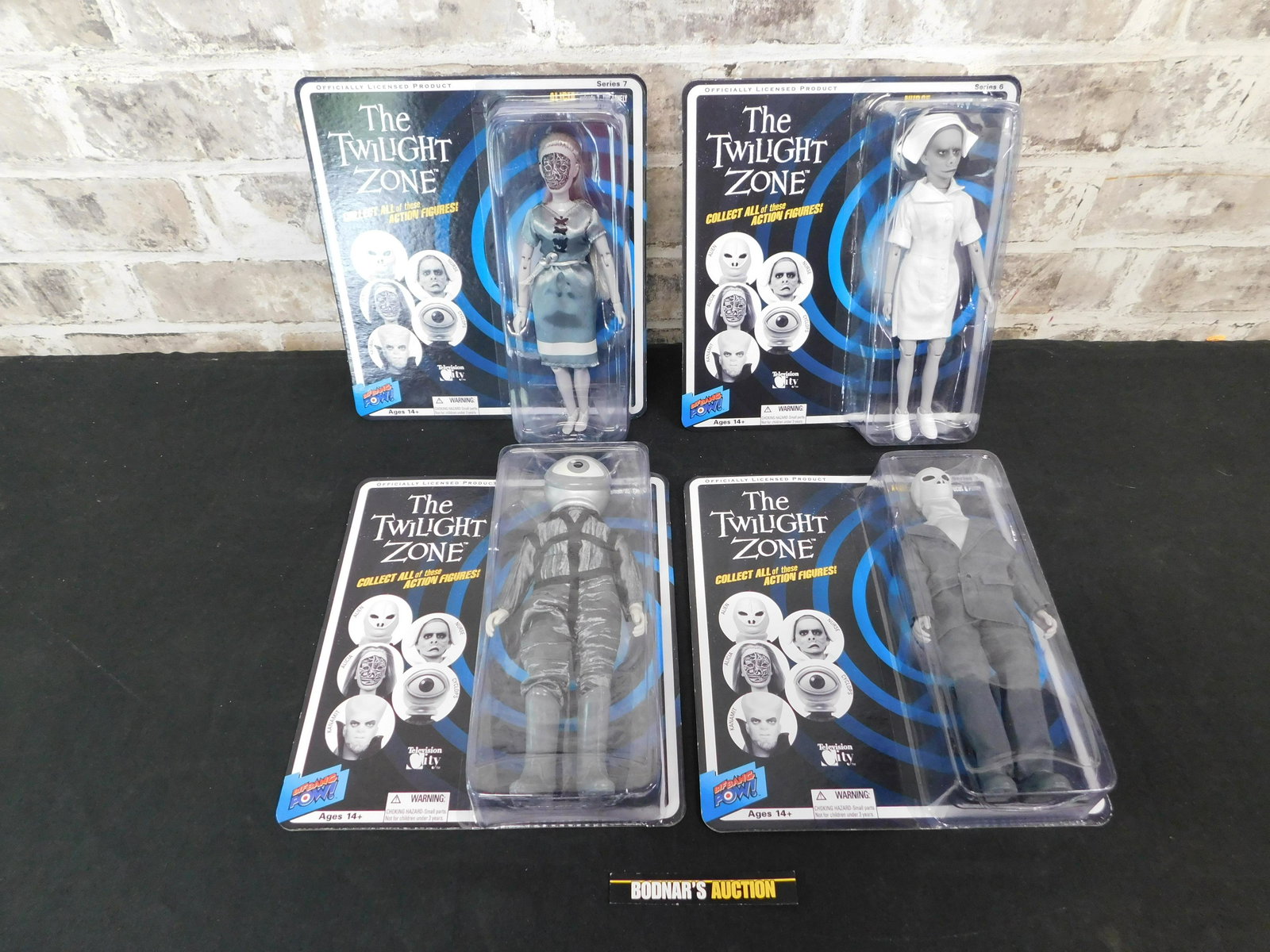 Lot of 4 The Twilight Zone Action Figures - Bif Bang (1 of 3)