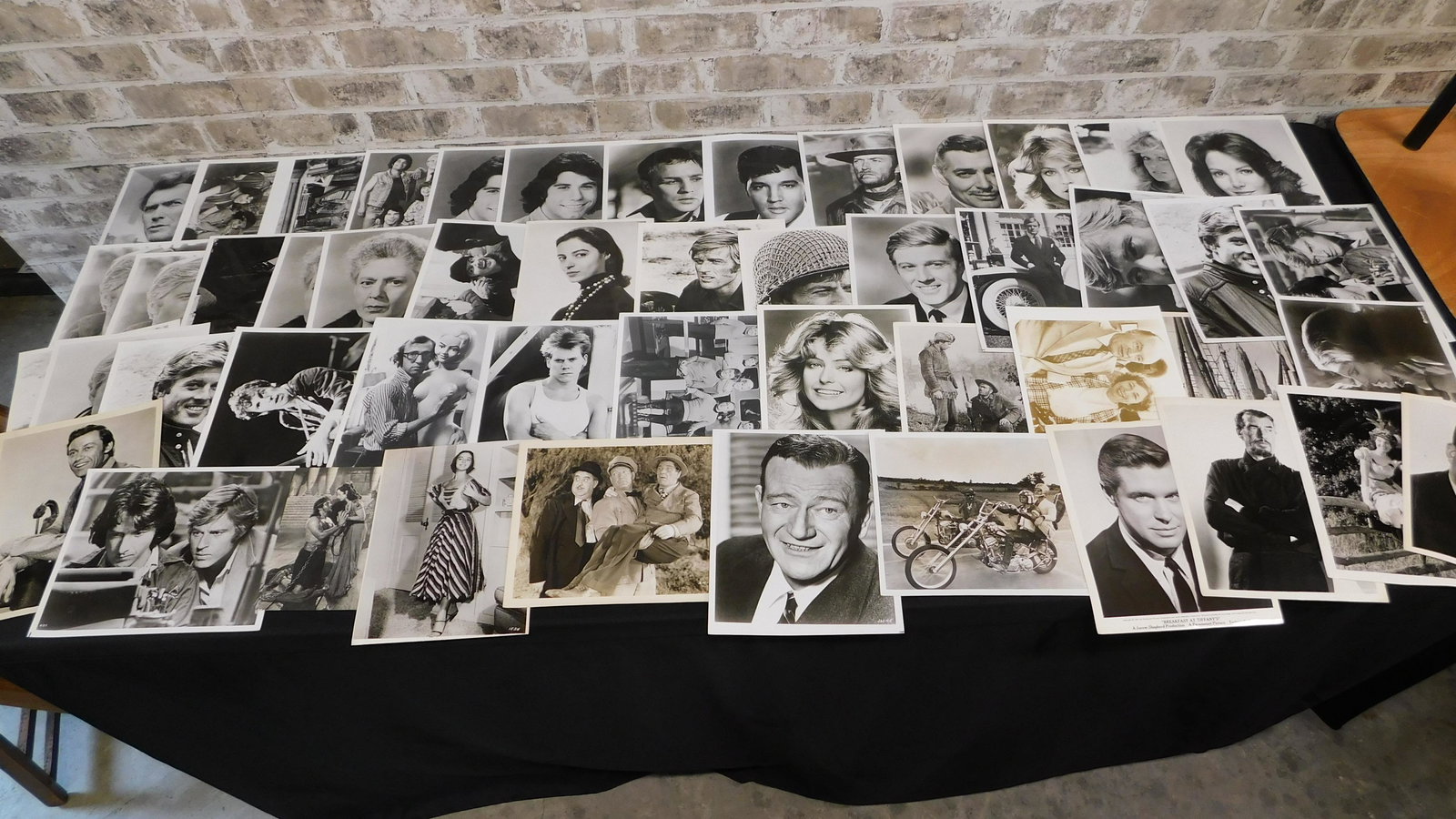 Lot of 50 Original Vintage Photographs of Movie Stars (1 of 7)