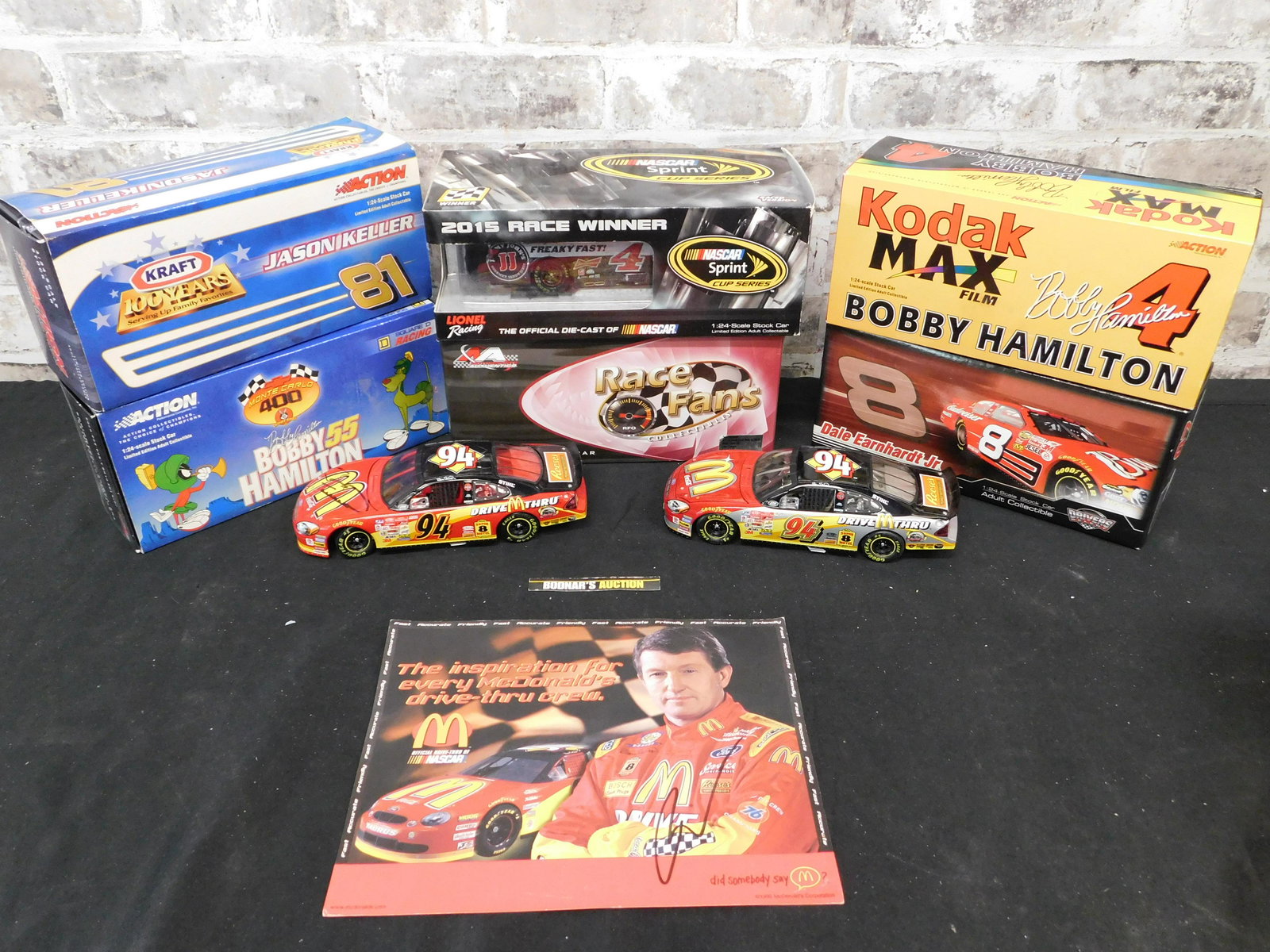 Lot of NASCAR 1:24 Scale Diecast (1 of 8)