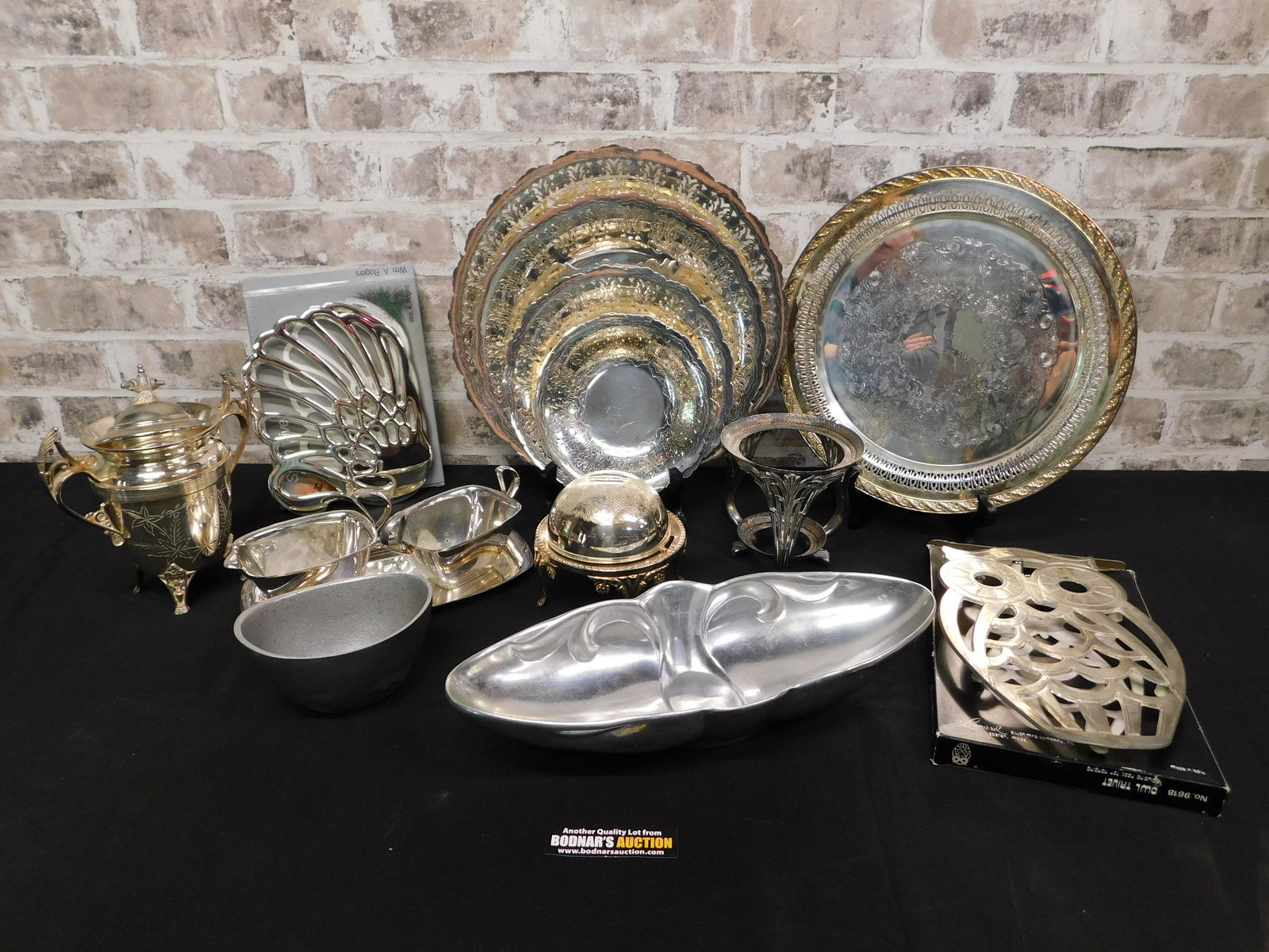 Lot of Silverplate including Gorham (1 of 8)