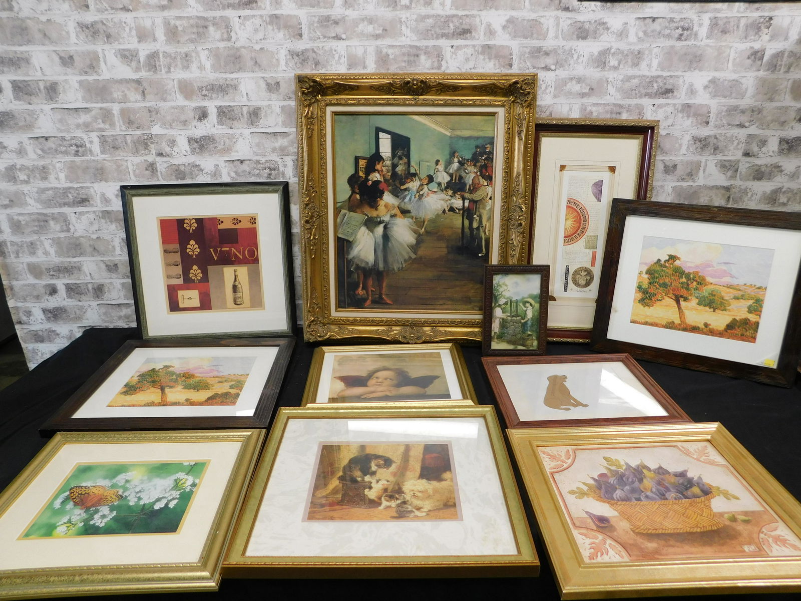 Lot of 11 Pieces of Art - Mostly Prints (1 of 10)