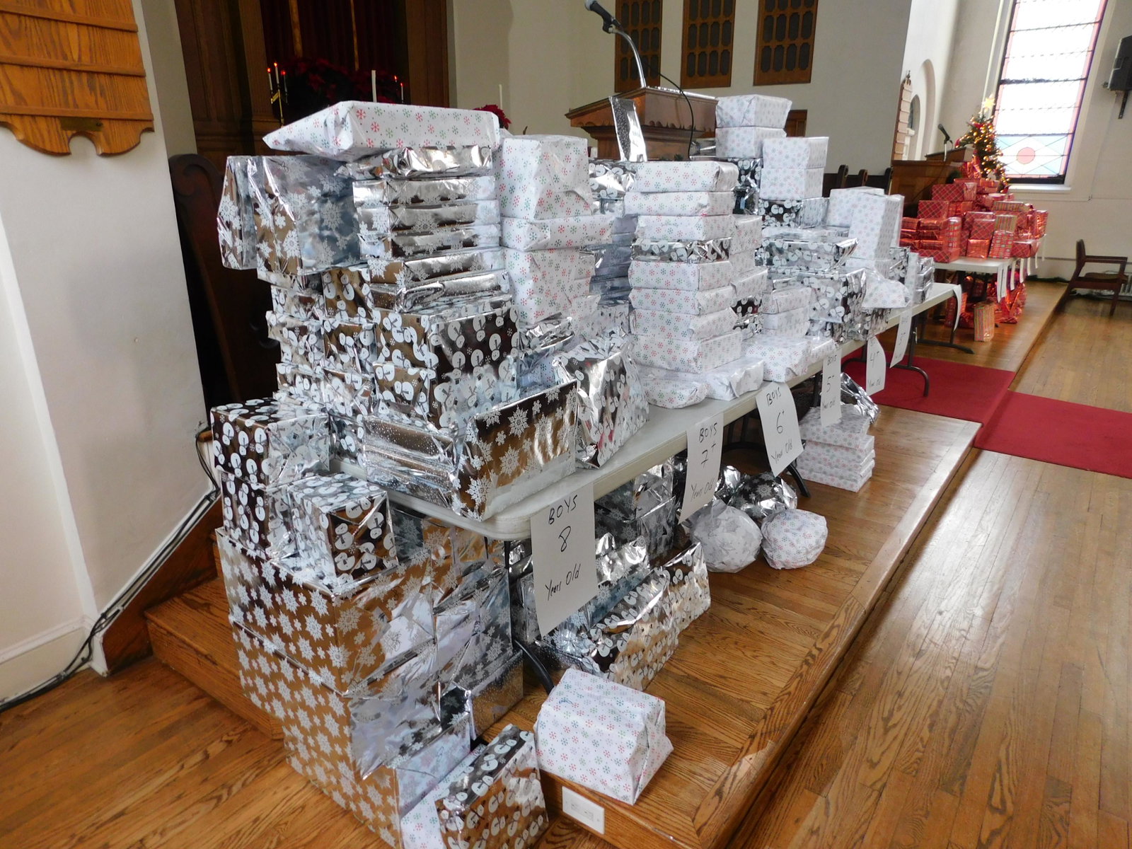 Donation to the Toy Drive: Your bid is an actual donation. All proceeds of this item will be donated to the toy drive including the buyers premium. For the 5th year in a row we are working with the Bayard Street Presbyterian Ch