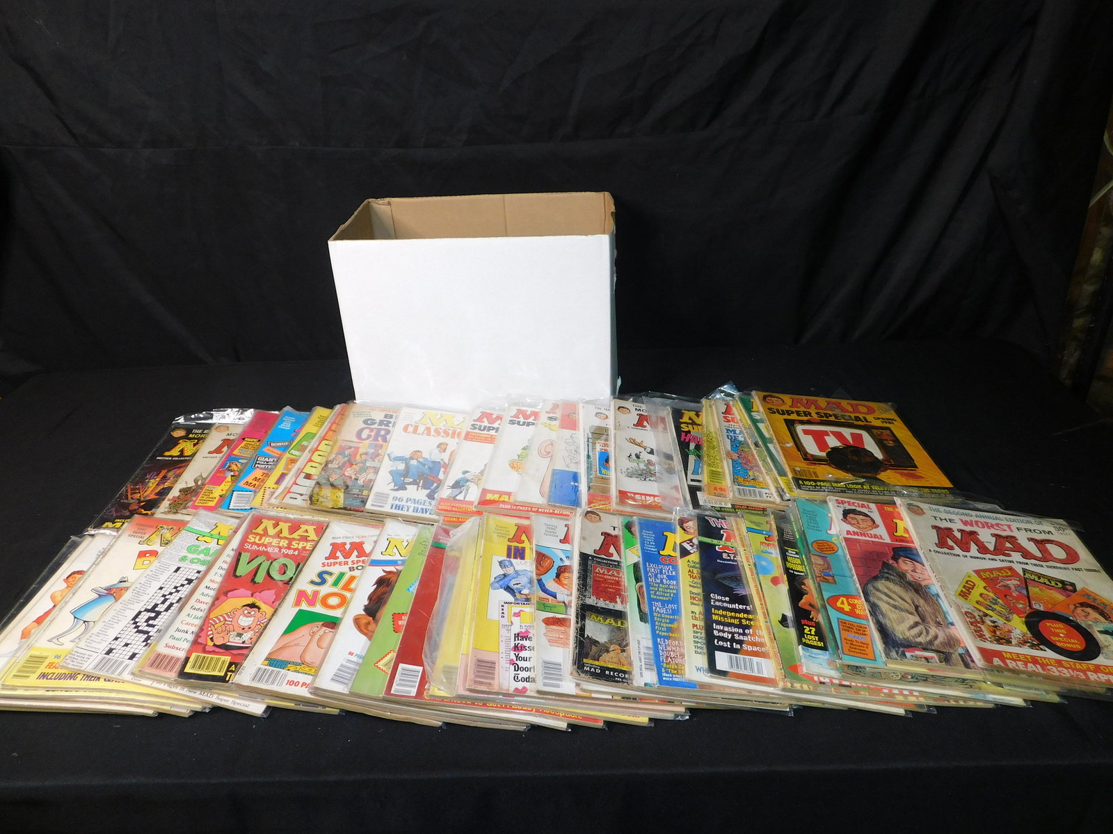 Short Box of Mad Magazines (1 of 4)