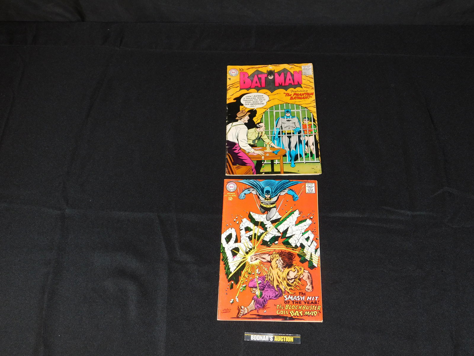Lot of 2 Silver Age Batman Comics - #110 and #194 (1 of 4)