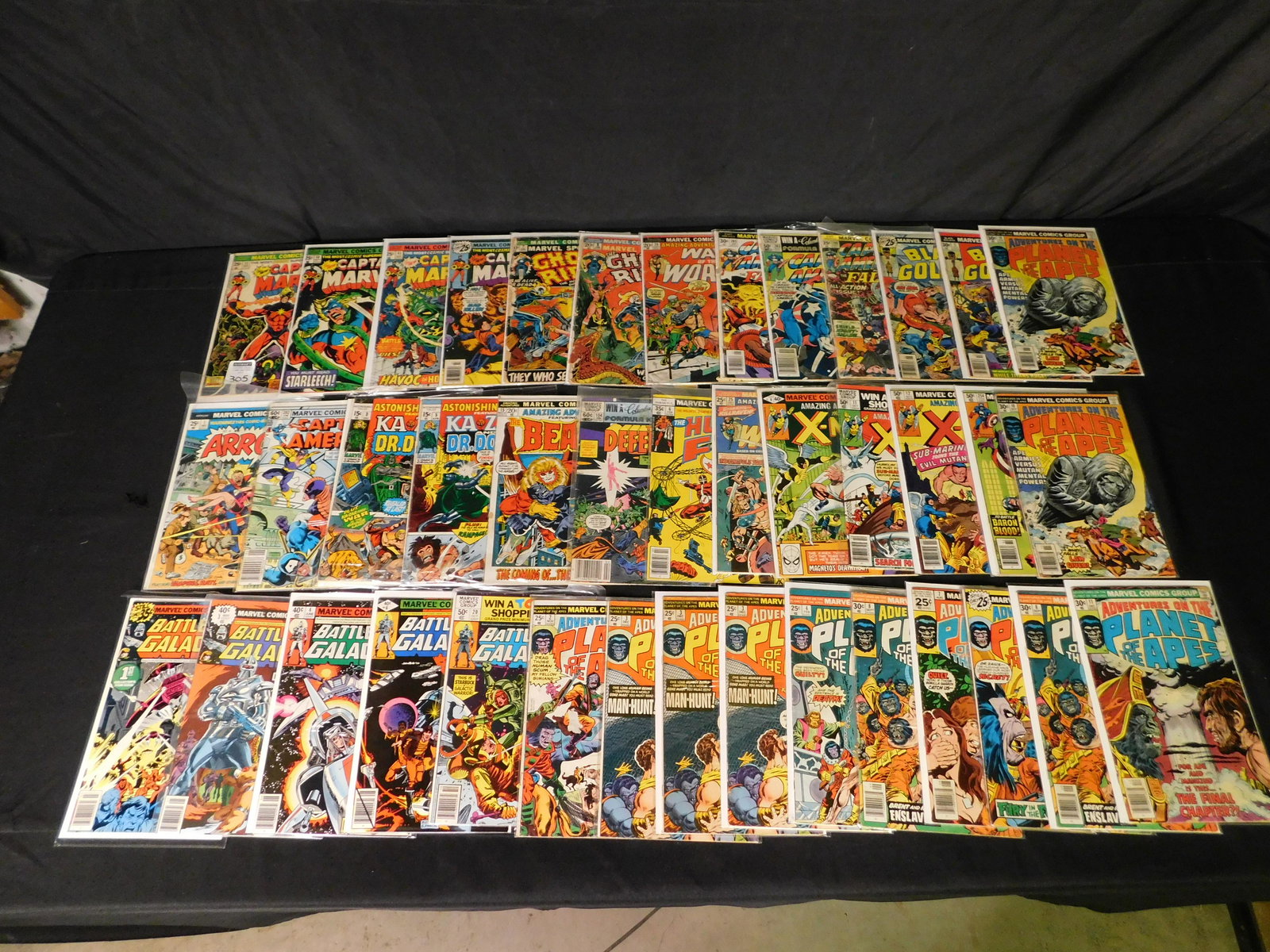 Lot of Marvel Bronze Age Comic Books (1 of 4)