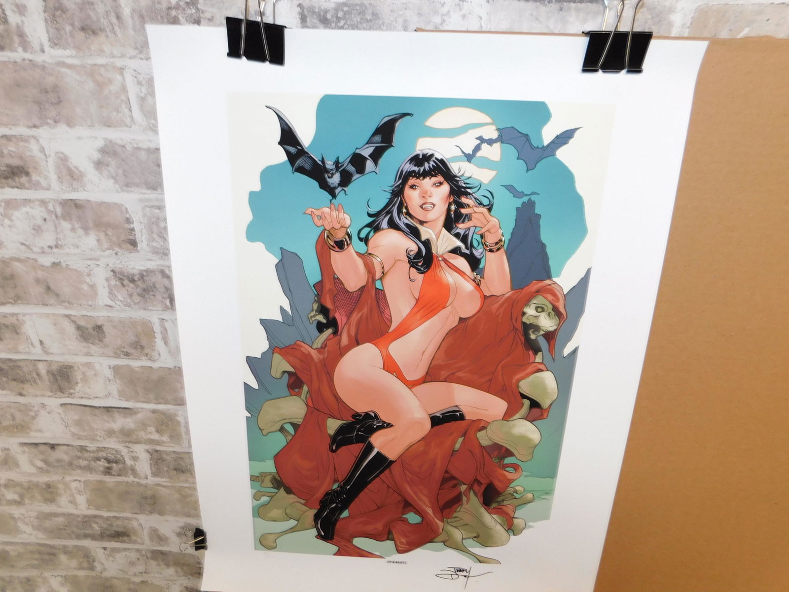 Terry Dodson Vampirella Fine Art Print (1 of 4)