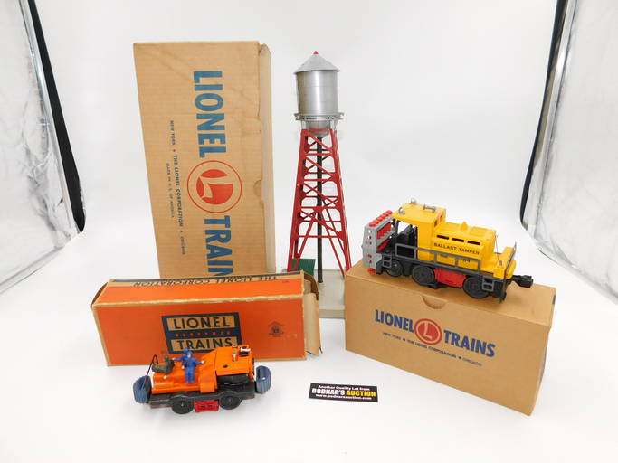 Lionel 027 Train Lot Including Water Tower
