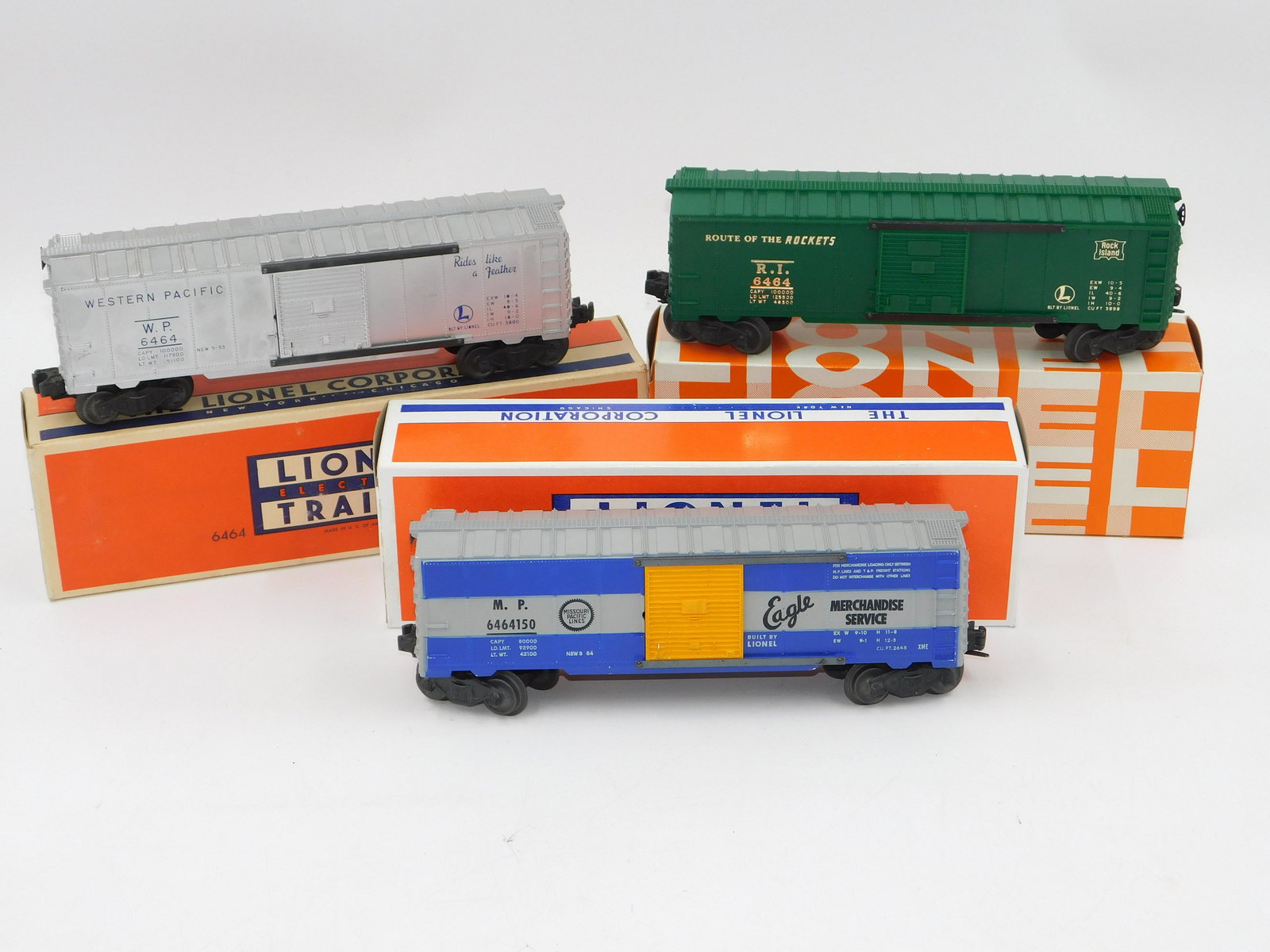 Lot of 3 Lionel 027 Rolling Stock Trains (1 of 5)